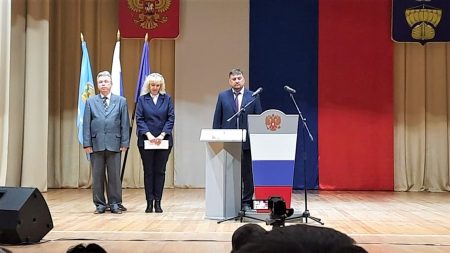 Шубин: «Я не подведу». Новый мэр Ахтубинска вступил в должность