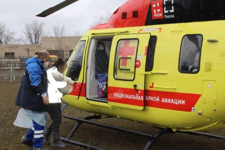 Санавиация пришла на помощь грудному ребёнку