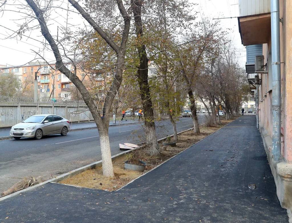 Завершен ремонт улиц Степана Здоровцева и Ереванской
