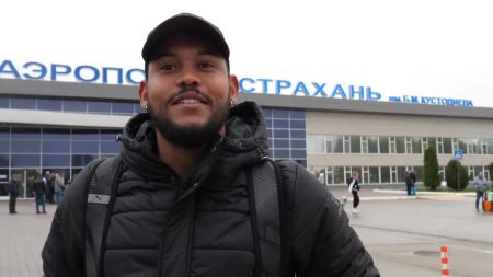 В Астраханскую область приехал известный бразильский футболист