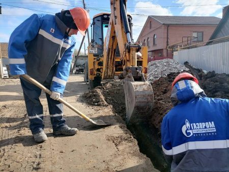 В АСТРАХАНСКОЙ ОБЛАСТИ ПОЛНЫМ ХОДОМ ИДЕТ ДОГАЗИФИКАЦИЯ НАСЕЛЁННЫХ ПУНКТОВ В АСТРАХАНСКОЙ ОБЛАСТИ ПОЛНЫМ ХОДОМ ИДЕТ ДОГАЗИФИКАЦИЯ