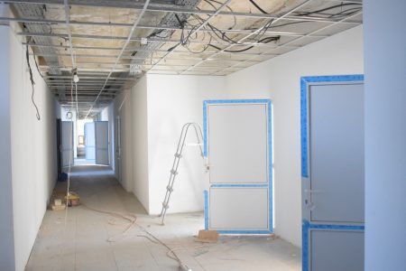 В Астраханской области идет ремонт поликлиники при Володарской районной больнице