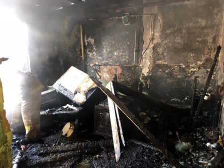 В астраханском селе проводится проверка в связи с гибелью на пожаре человека
