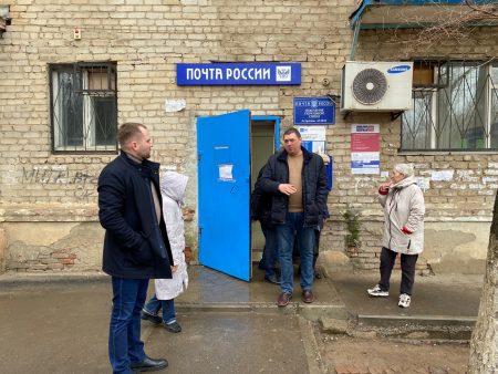 В Астрахани благодаря «Единой России» возобновляет свою работу отделение почты в АЦКК