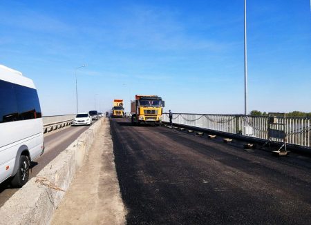В Астраханской области завершается ремонт моста через Белый Ильмень