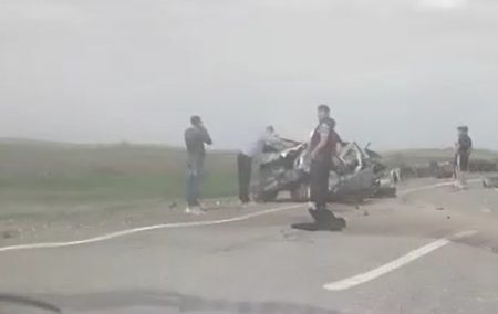 Под Астраханью случилась жуткая авария