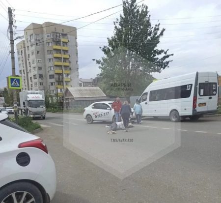 Астраханец сбил пенсионера на пешеходном переходе