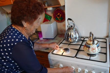 В село Селитренное Астраханской области провели природный газ