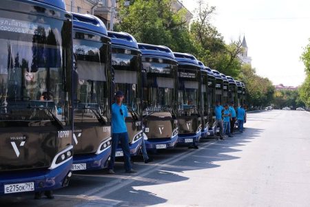 Комфорт и доступность: в Астрахань прибыли новые автобусы