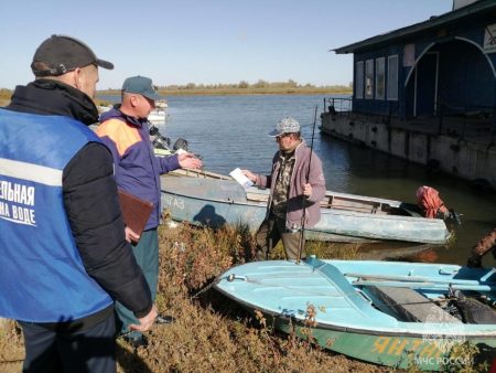 Рыбаков и охотников предупреждают о правилах безопасности на воде