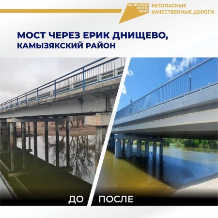В рамках нацпроекта в Астраханской области отремонтированы 10 мостов