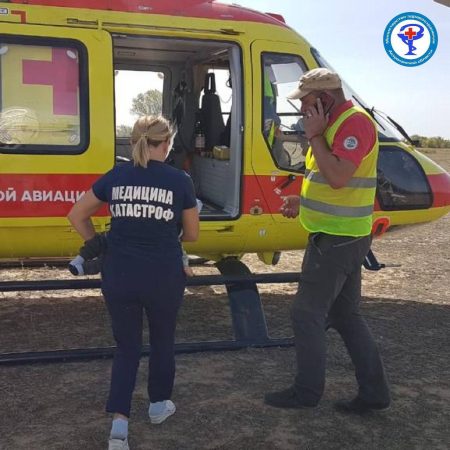 Крылатая скорая помощь помогла спасти жизни 15 астраханцев с начала сентября