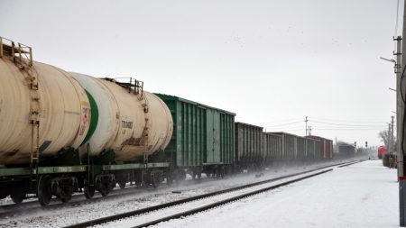 Погрузка технической серы на станции Аксарайская-2 под Астраханью выросла на 5,8% в 2023 году