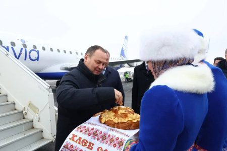 Премьер-министр Беларуси прибыл с рабочим визитом в Астраханскую область