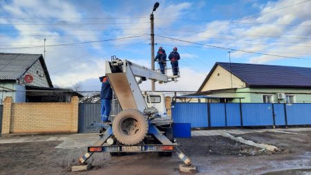 Астраханские энергетики восстановили электроснабжение в 13-ти населенных пунктах области
