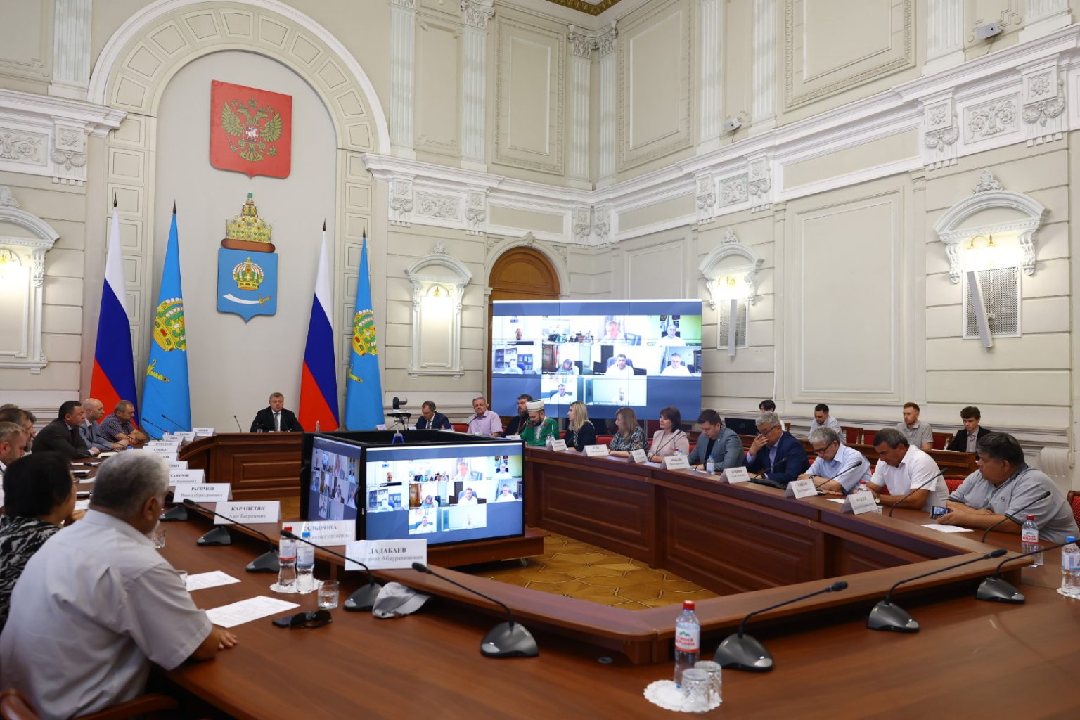 «Мы сделаем всё, чтобы цель – подорвать мир и дружбу народов в России не была достигнута»- сказал губернатор Астраханской области