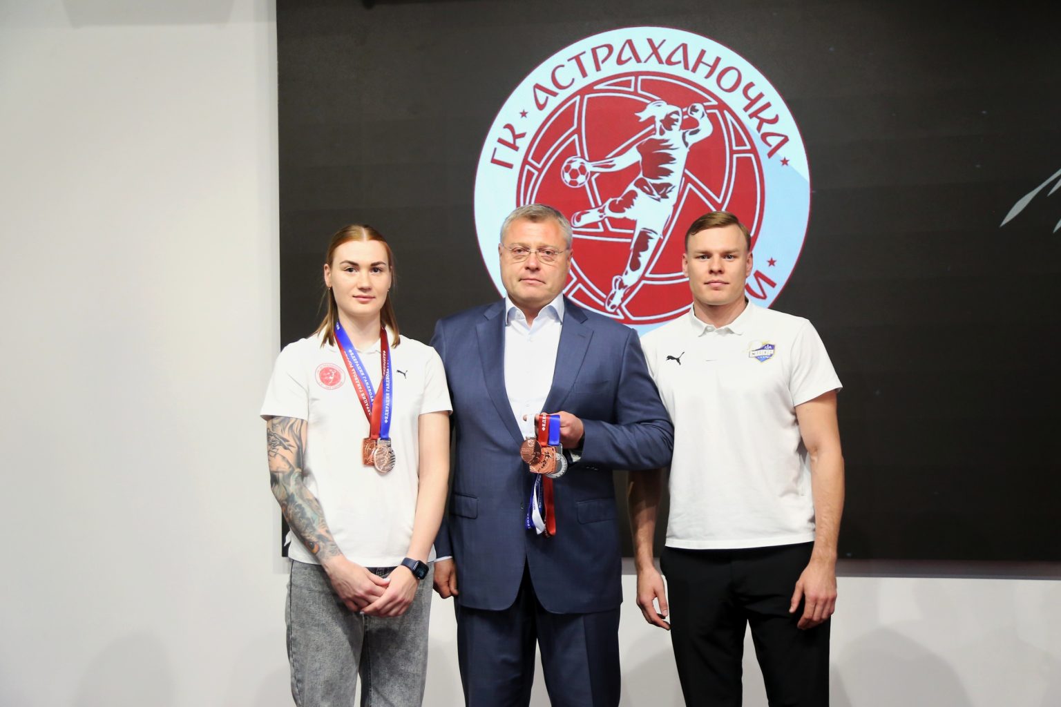 Игорь Бабушкин поздравил астраханских спортсменов