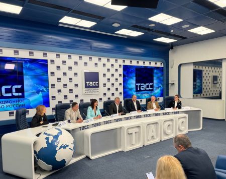 Игорь Бабушкин принял участие в пресс-конференции ТАСС в Москве, посвящённой X Каспийскому медиафоруму и V Международному фестивалю классического искусства «Каспийские сезоны».